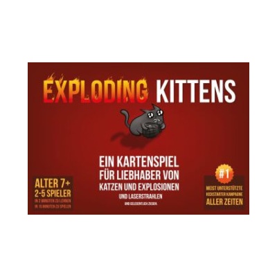 Asmodee Exploding Kittens | Matthew Inman, Elan Lee, Shane Small