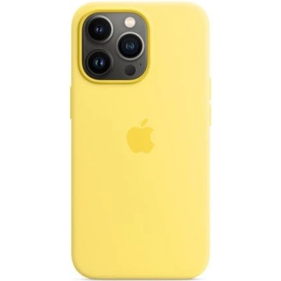 Apple iPhone 13 Pro Max Silicone Case with MagSafe - Lemon Zest MN6A3ZM/A