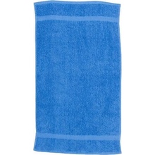 Towel City luxusní froté ručník na ruce s jemným dlouhým vlasem 550 g/m modrá výrazná 50 x 90 cm