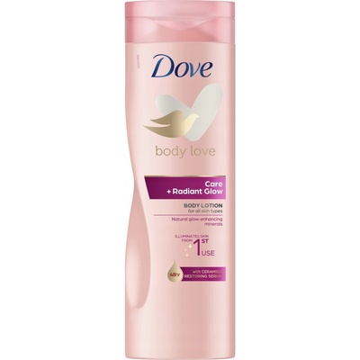 Dove Body Love Care + Radiant Glow Rozjasňující tělové mléko 400 ml