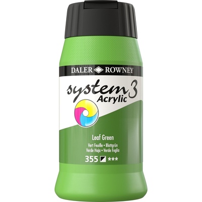 Daler-Rowney System3 АКРИЛНА боя Leaf Green 500 ml 1 бр (129500355)