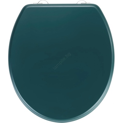 WENKO 25171100-WC тоалетна седалка PRIMA 37x41 cm зелена/сребриста (WE0713)