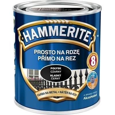 Hammerite saténová modrá 0,7 l