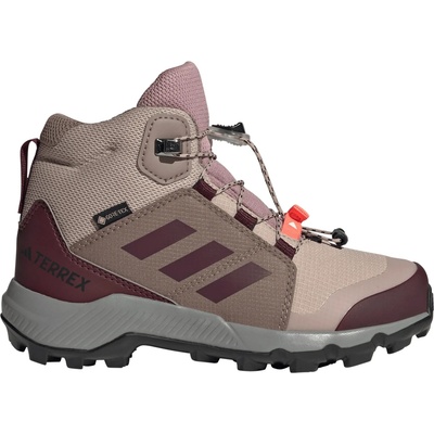 adidas Terrex Детски туристически обувки adidas Terrex Kid's Terrex Mid GTX Walking boots - Magic Mauve / Wonder Taupe / Maroon - размер 30, 5 (EU) (702-1236-2416)