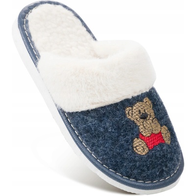 Detské papuče MIKOKOLAJ DARČEK ZATEPLENÉ FILC VLNENÉ