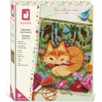 Janod Atelier Креативен комплект Maxi Бродерия Канва Лисица (J09032)