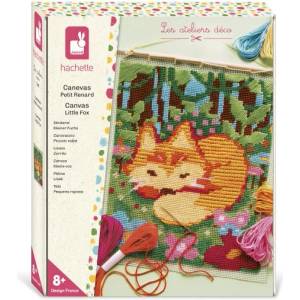 Janod Atelier Креативен комплект Maxi Бродерия Канва Лисица (J09032)