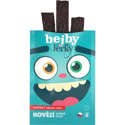 Jihočeské Jerky Bejby Jerky hovězí 20 g – Zboží Dáma