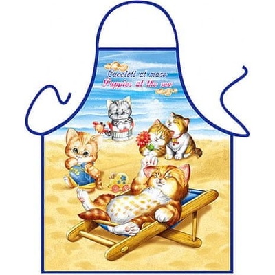 Itati Detská zástera Mačiatka na pláži