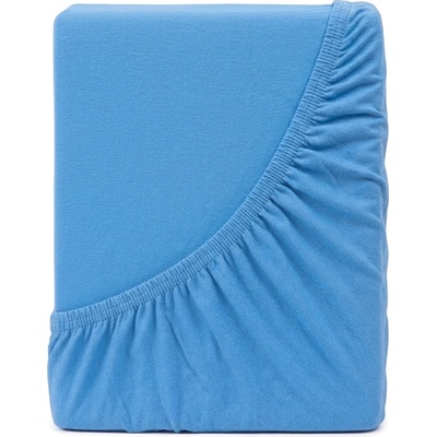 4Home jersey prostěradlo Mako modré 180x200