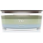 WoodWick Trilogy Verdant Woods ароматна свещ с дървен фитил 453.6 гр