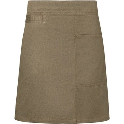 Karlowsky Pasová gastro zástěra KY114 Khaki 70x50cm
