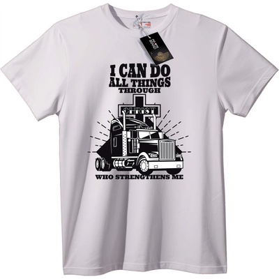 NOONEBRAND Тениска Христов камион - 7XL, Black