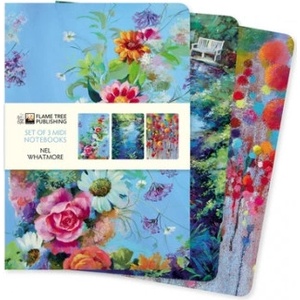 Flame Tree Publishing Nel Whatmore Set of 3 Midi Notebooks | Flame Tree Publishing
