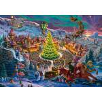 Schmidt Spiele - Puzzle Zac Kinkade: Santa's North Pole - 1 000 piese