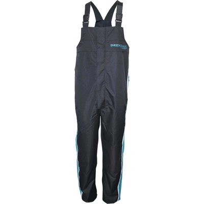 Drennan vodeodolné nohavice 25K Waterproof Salopettes Aqua/Black