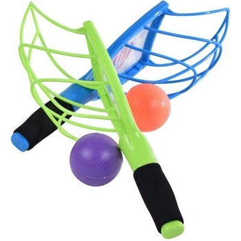 Gametime catch ball házecí hra 2 ks raket 40 cm s míčky 2 ks