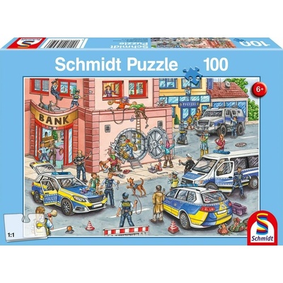 SCHMIDT Polícia v akcii 100 dielov