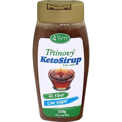 4Slim Třtinový Keto sirup 350 g