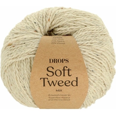 Drops Soft Tweed MIX 22 krémová melírovaná