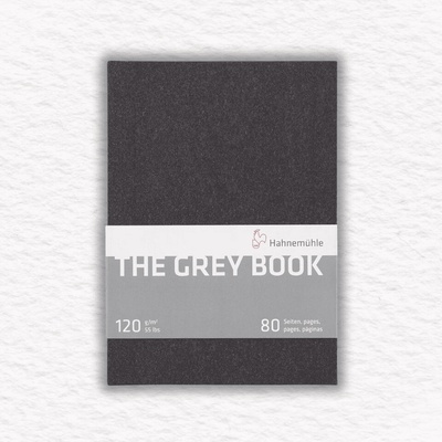 Hahnemühle skicár THE GREY BOOK 120 gsm 40 listov A5