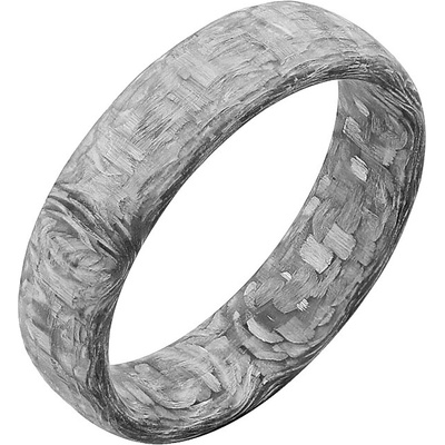 Eppi Mierne zaoblený prsteň z karbónu Cortes R48993