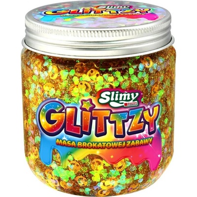 Epee Slimy Glittzy 240 g zlatá