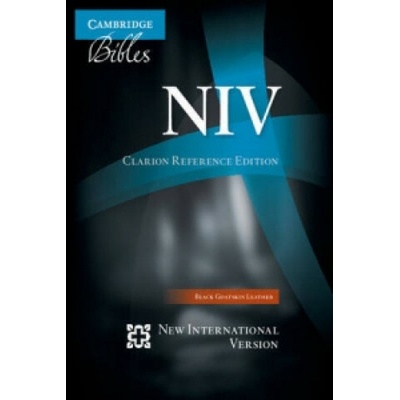 NIV Clarion Reference Bible, Black Edge-lined Goatskin Leather, NI486:XELeather / fine binding