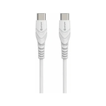 eStuff USB-C - C Cable 1, 0m White USB-C Male - USB-C Male White. USB 2.0. Supports 480 Mbps data ~ 5V/2.4A charging