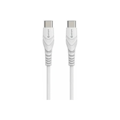 eStuff USB-C - C Cable 1, 0m White USB-C Male - USB-C Male White. USB 2.0. Supports 480 Mbps data ~ 5V/2.4A charging