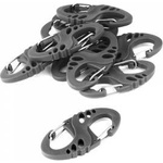 MIL-TEC - S-Hook Carbine Set - 10 pcs - Black - 13458402