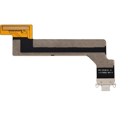 Nabíjecí obvod + Flex kabel iPad 10 (2022) (WiFi Only) Aftermarket Plus – stříbrný IPD1301
