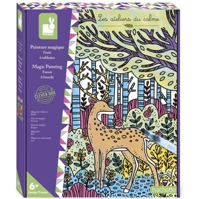 Janod Atelier Комплект Maxi Рисуване Горски животни