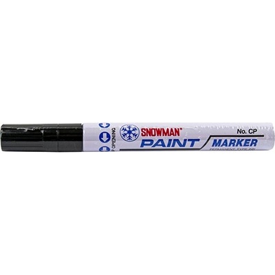 SNOWMAN Лаков маркер snowman cp-12 4, 5 мм черен cp-12 black (cp-12 fekete)