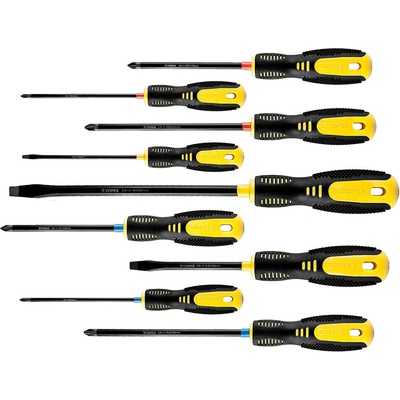 Topex Skrutkovače, súprava 9 ks 39D930