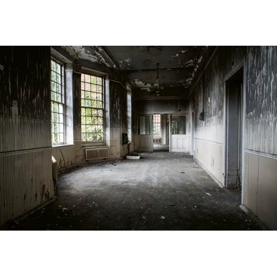 DIMEX ART Флизелинов фототапет изоставени сгради 375 x 250 см