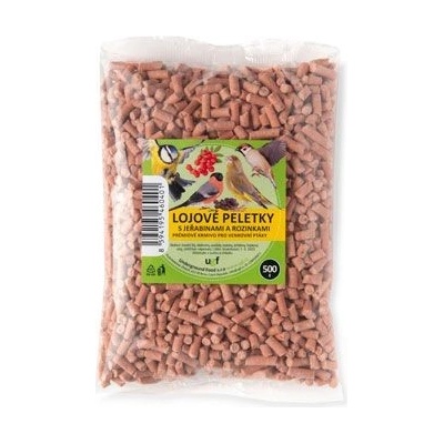 UGF lojové peletky s jarabinami a rozinkami 0,5 kg