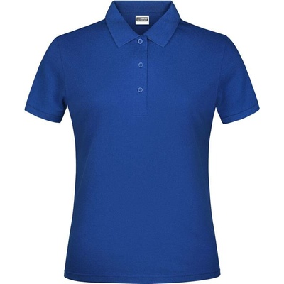 James & Nicholson JN 791 Dámske piqué polo modrá Dark Royal