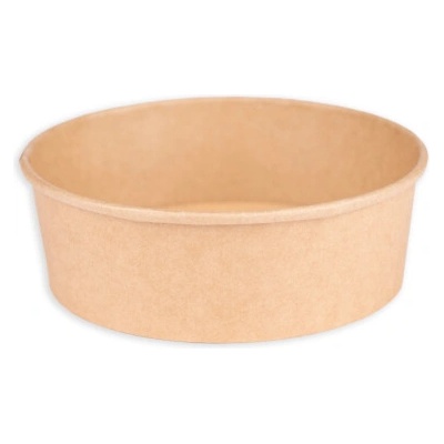 Miska papierová Kraft 1100ml hnedá