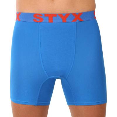 Styx Мъжки боксерки Styx long спортна гума сини Styx | Sin | МЪЖЕ | XXL