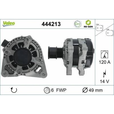 Alternátor VALEO 444213