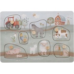 Little Dutch Дървен музикален пъзел Little Dutch Little Farm (LD7140) - baby