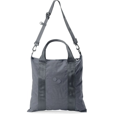 pinqponq Чанта за рамо Pinqponq Pendik Tote Bag 17, 5 Pannier - Crinkle Grey - размер 17, 5 l (510-4431-0611)