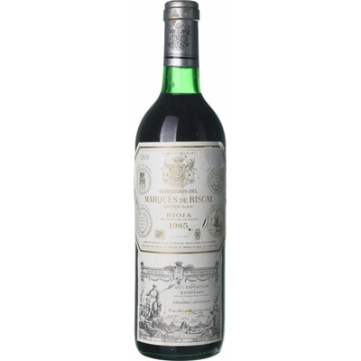 Herederos del Marqués de Riscal Rioja suché červené 1985 0,75 l (holá láhev)