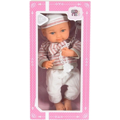 Moni Кукла 36cm с биберон и шише 6213 (3801005601639)