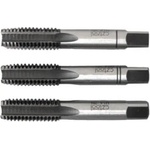 BUČOVICE TOOLS Метчик Bucovice инчова едра резба комплект I, II и III UNC 3/8 ", CS, 3 бр. , 16 навивки 115 380