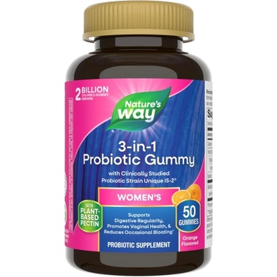 Nature's Way Probiotic Gummy Women’s 3-in-1 [50 желирани бонбони] Портокал