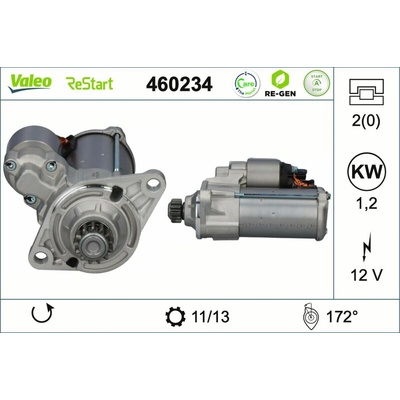 Startér VALEO 460234