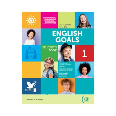 English Goals 1 Student’s Book + Digital Book + ELi LINK App Pre-A1 (2024)
