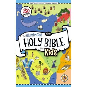 NIrV, The Illustrated Holy Bible for Kids, Hardcover, Full Color, Comfort Print | Zondervan (2019)